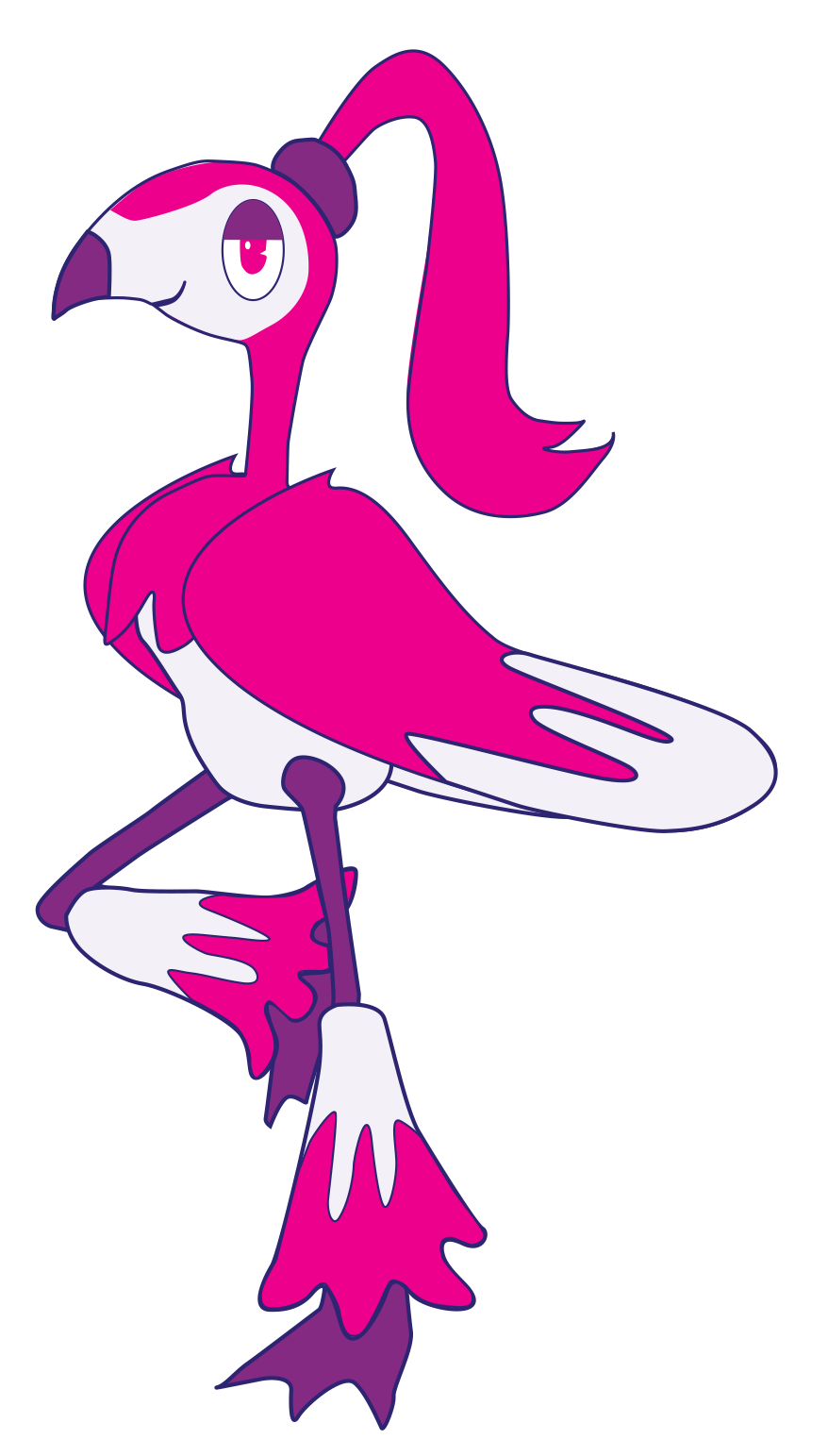 Shelly the Flamingo