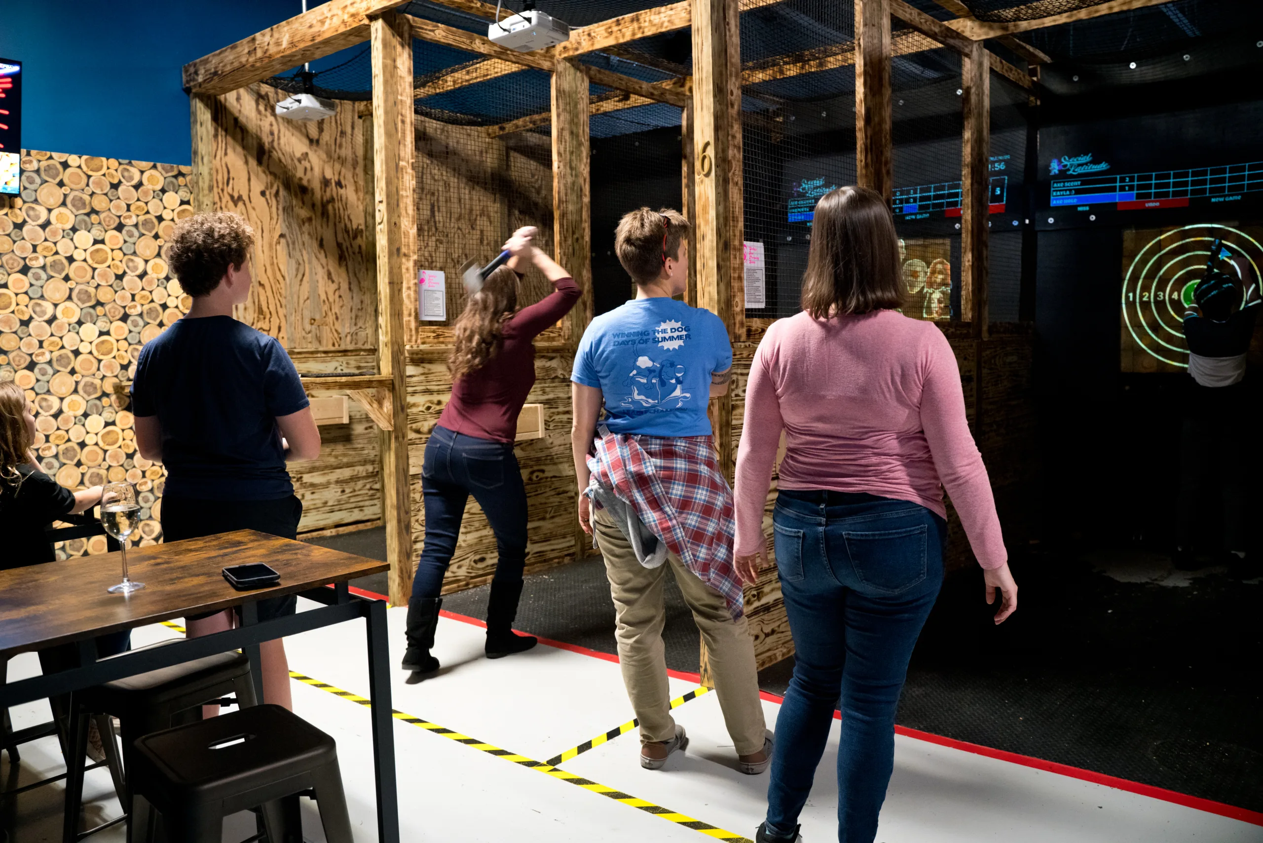 Axe Throwing at Social Latitude Game Pricing