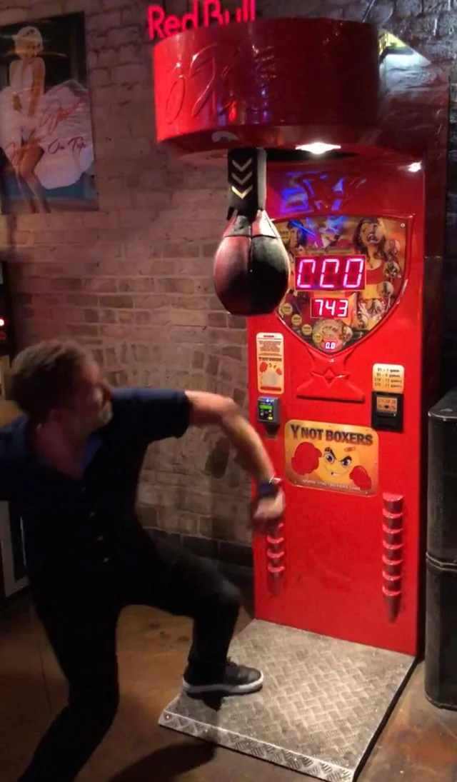 punching bag arcade