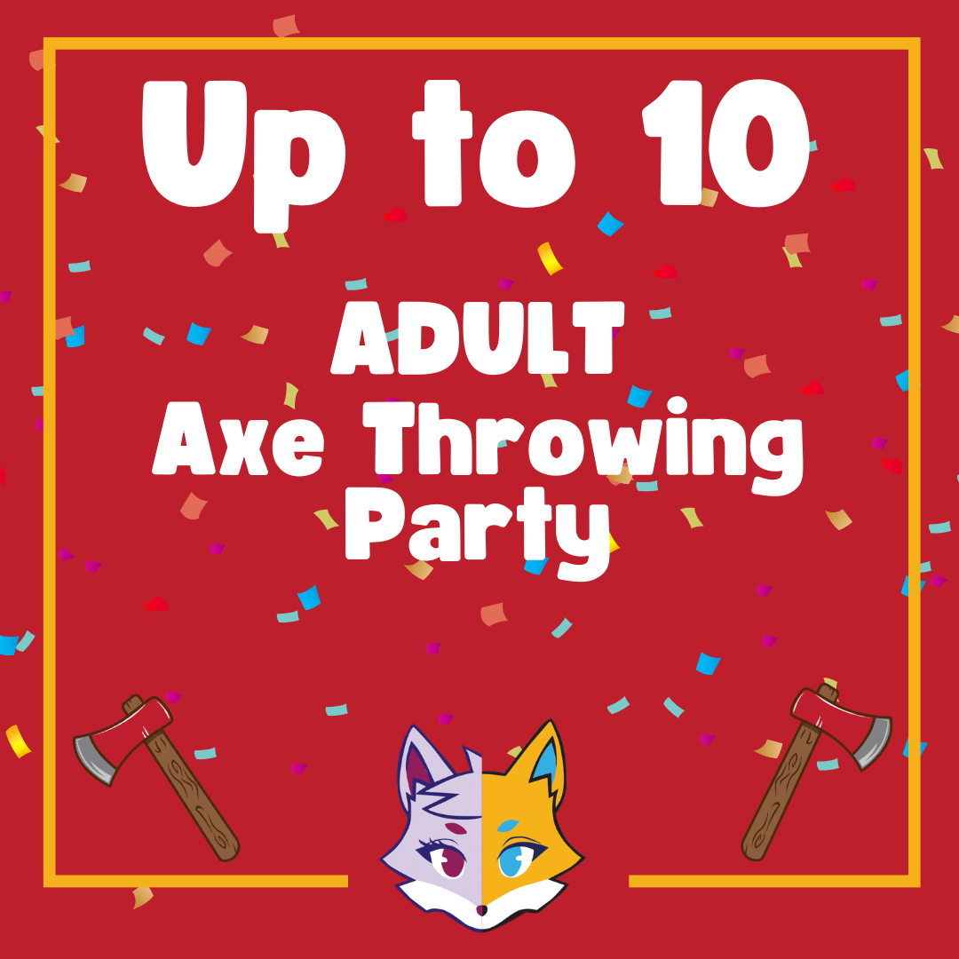 Adult Axe Throwing Birthday Party