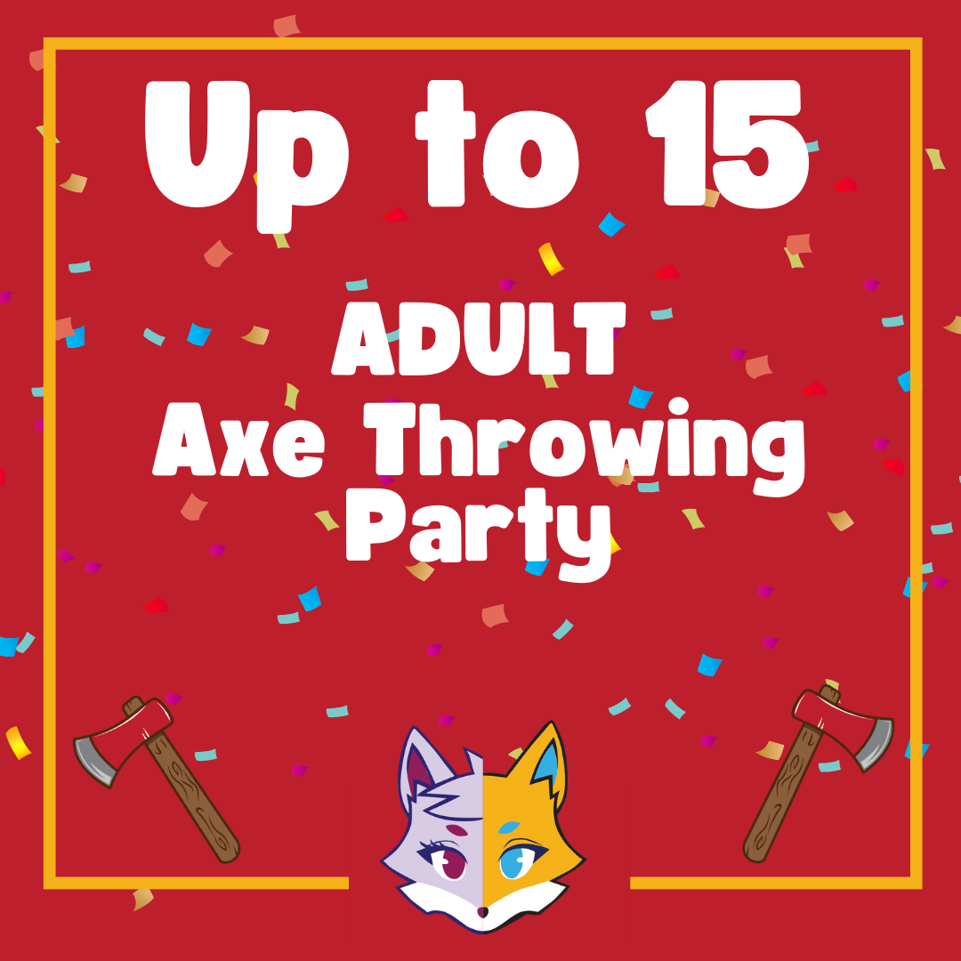 Adult Axe Throwing Birthday Party