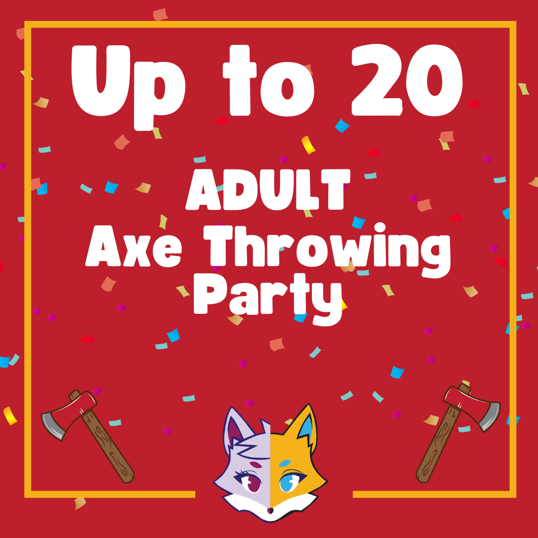 Adult Axe Throwing Birthday Party