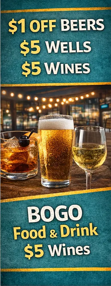 Happy Hour Specials at Social Latitude