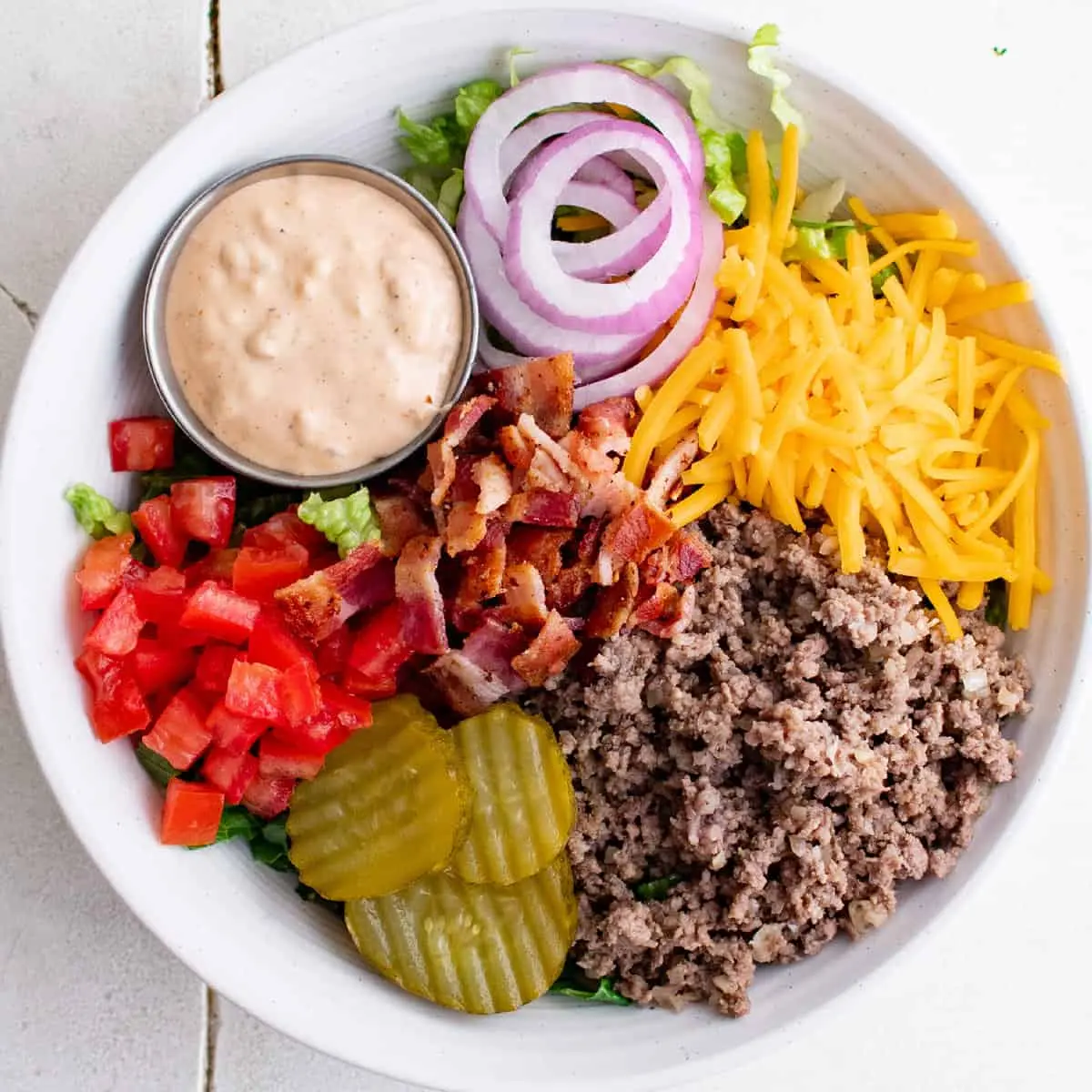 Cheeseburger Salad