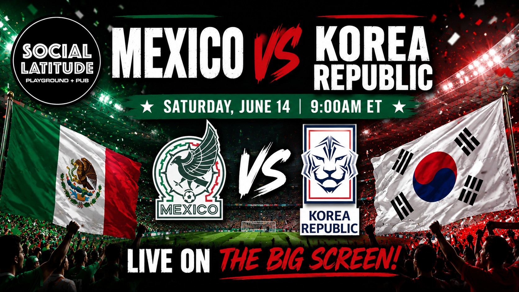 π²π½ Mexico Night | Mexico vs Korea Republic
