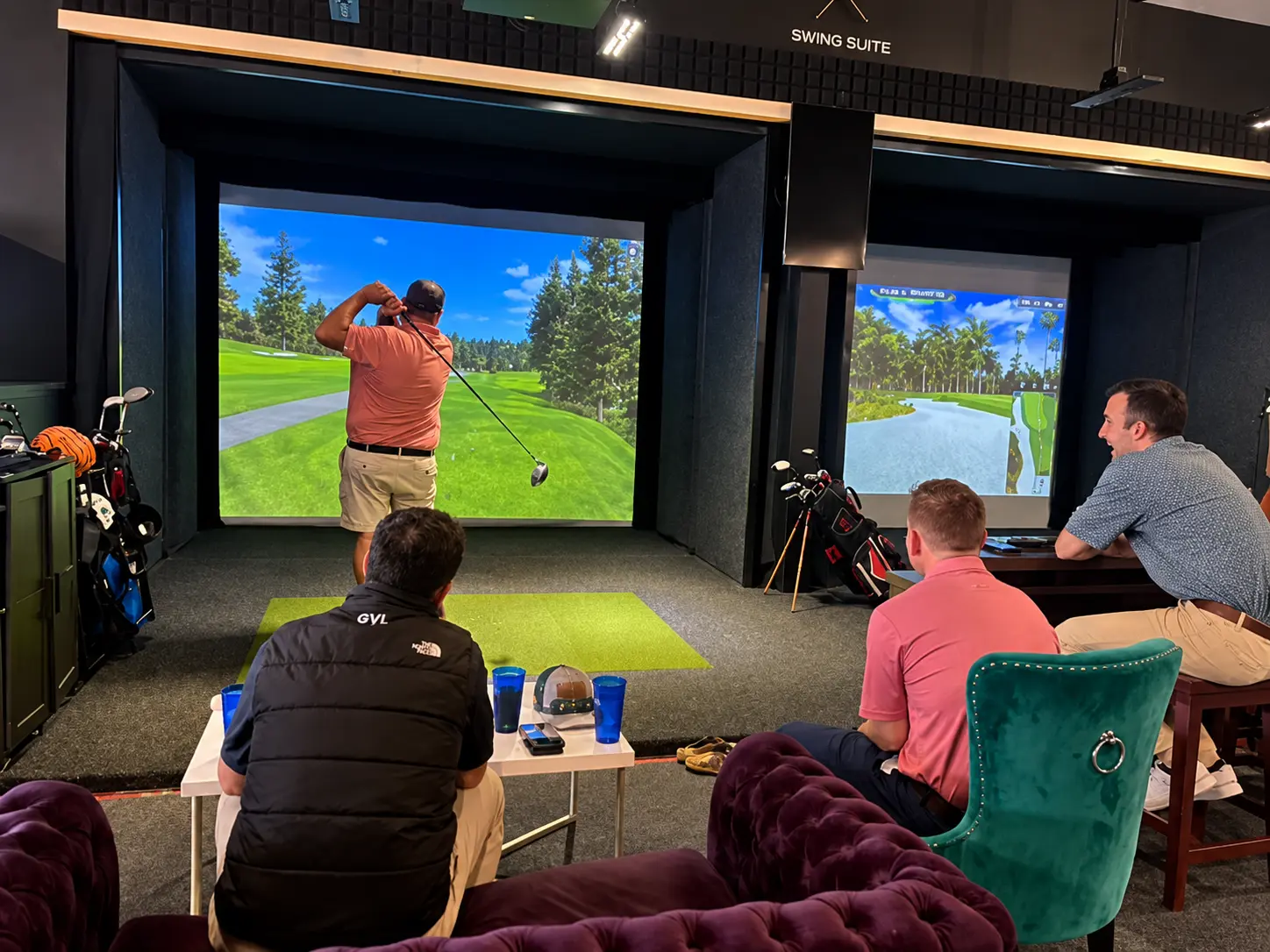 Golf Simulator in Greenville